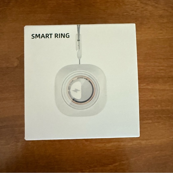 NEW Smart Fitness Ring gold heart rate  sleep tracker step tracker size 7 - Picture 1 of 10